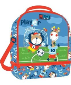 Sac repas Must SOCCER PLAYER ANIMALS isotherme