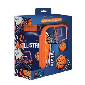Set de gourde et lunchbox Must Basketball