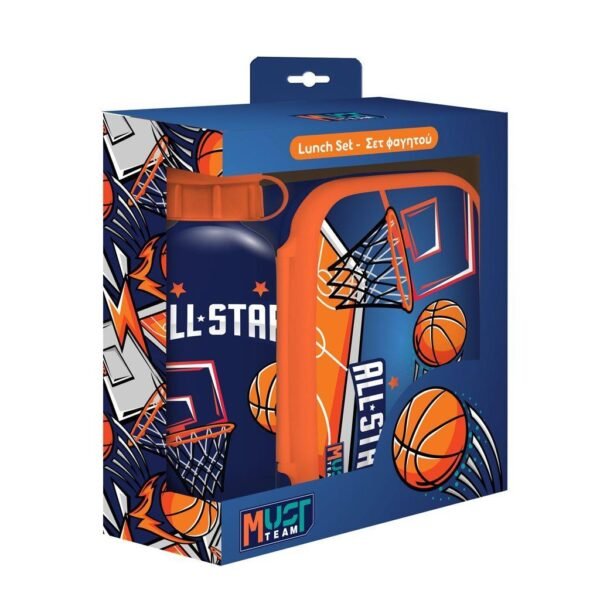 Set de gourde et lunchbox Must Basketball