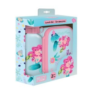 Set de gourde et lunchbox Must Beautiful Mermaid