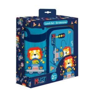 Set de gourde et lunchbox Must Happy trip