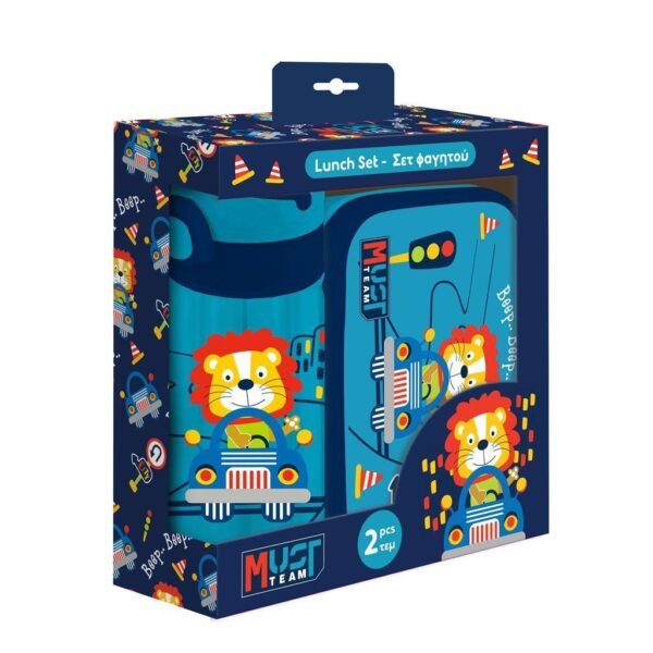 Set de gourde et lunchbox Must Happy trip