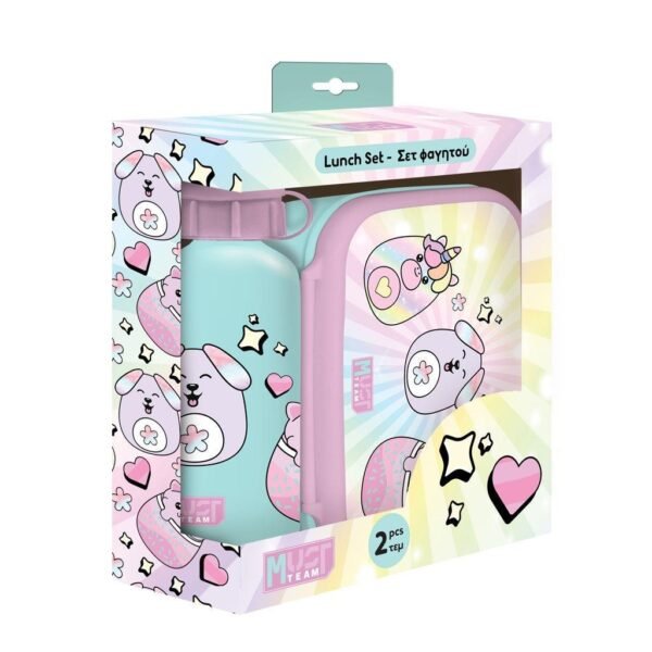 Set de gourde et lunchbox Must Squishcuties