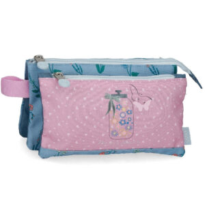 Trousse ENSO We Love Flowers Double compartiment