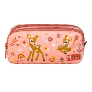 Trousse Must CUTE DEER double compartiment