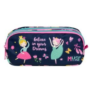 Trousse Must believe in your dreams double compartiment