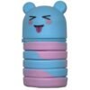 Trousse Must en silicone bleu clair seul compartiment