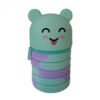 Trousse Must en silicone vert clair seul compartiment
