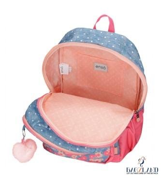 Sac a Dos ENSO LITTLE DREAMS Rose  44cm – Image 4