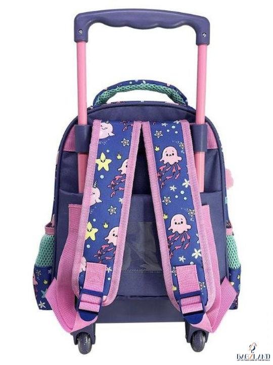 Cartable à roulettes creche MUST mermaid time 31 cm – Image 2