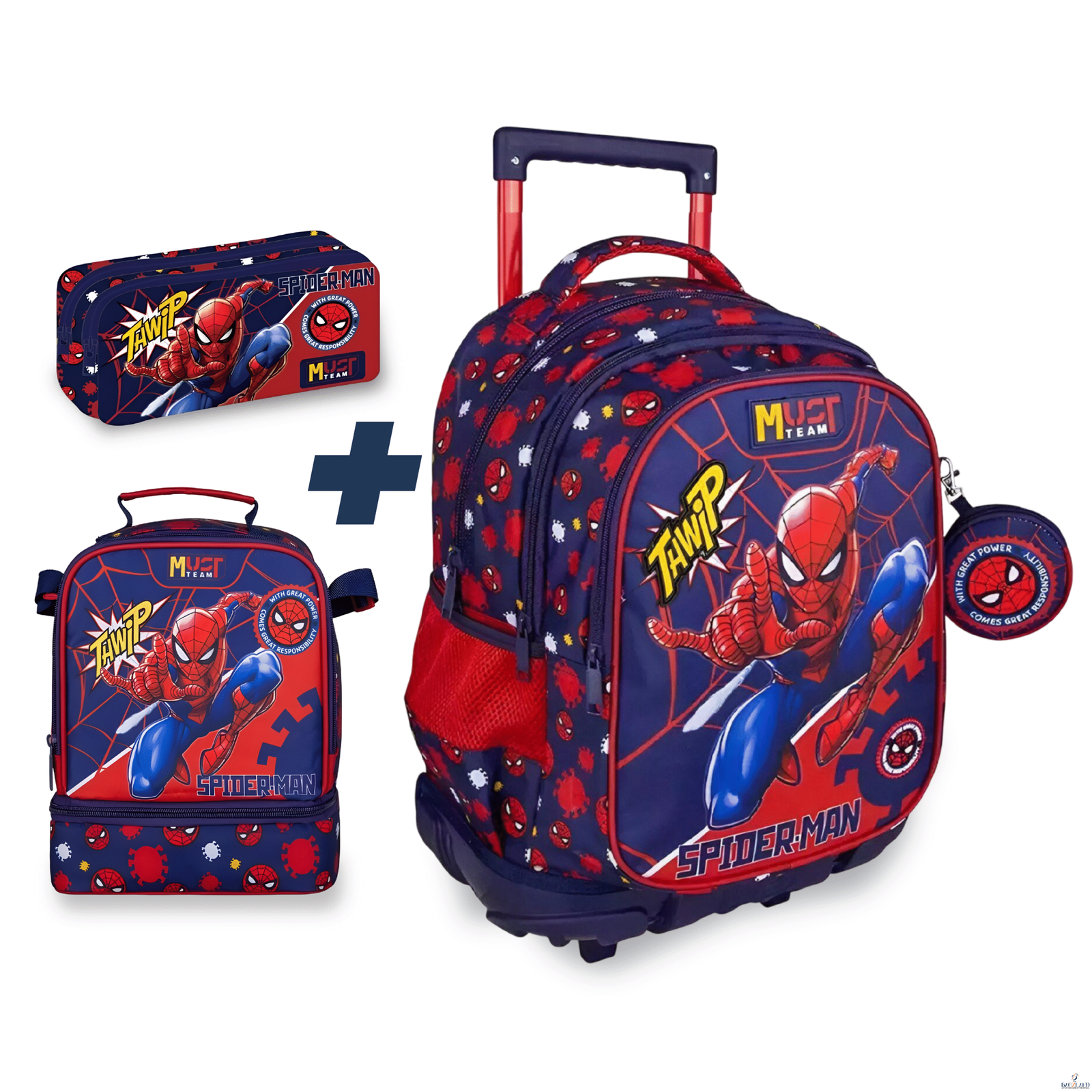 Pack 3 Pieces MUST SPIDY 45cm