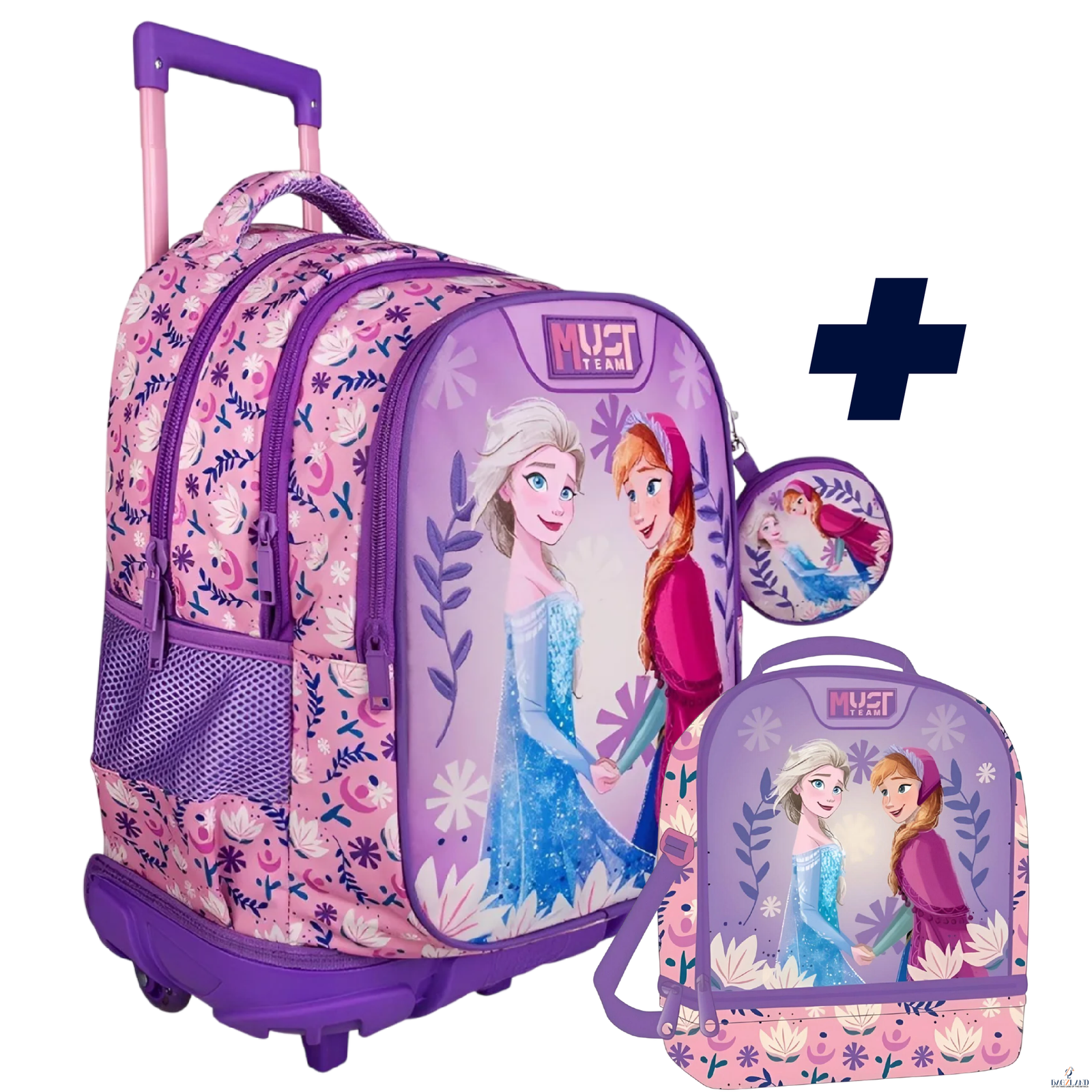 PACK ROULETTE 2 pieces MUST Frozen Sisters 45 cm