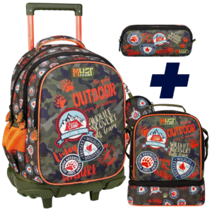 PACK Roulettes 3 pieces Must Adventure 45 cm