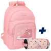 PACK SAC A DOS 2 pieces Safta Sneaker Pink 42 cm