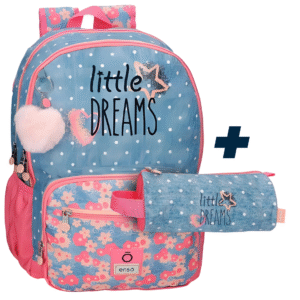 PACK  SAC A DOS 2 pieces enso Little dreams 44 cm