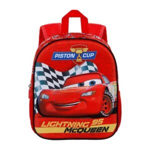 Sac à dos creche 3D CARS Mcqueen 31 cm