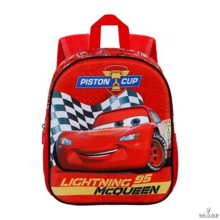 Sac à dos creche 3D CARS Mcqueen 31 cm