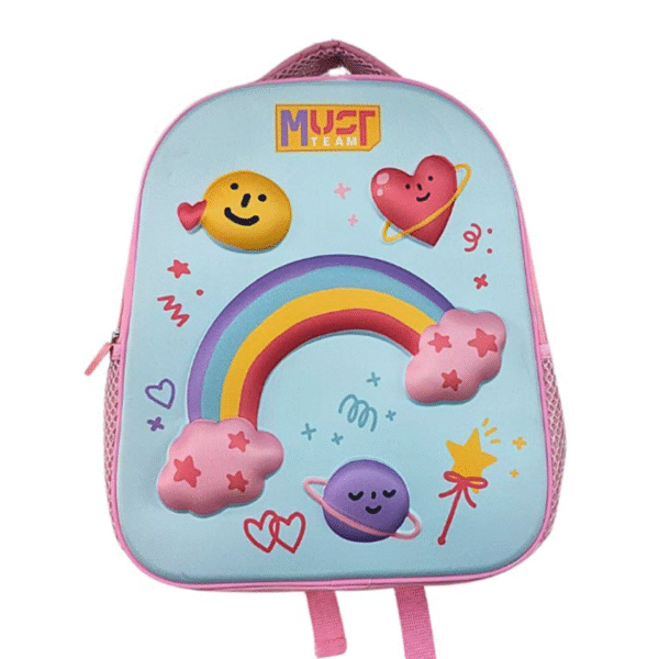 Sac à dos creche MUST Rainbow  3D 32 cm
