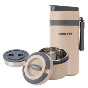 Set de gourde et lunchbox PINNACLE INOX CLAY BEIGE