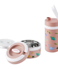 Set de gourde et lunchbox PINNACLE INOX DINOSAURS