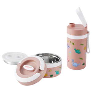 Set de gourde et lunchbox PINNACLE INOX DINOSAURS