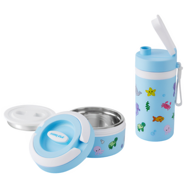 Set de gourde et lunchbox PINNACLE INOX UNDERWATER