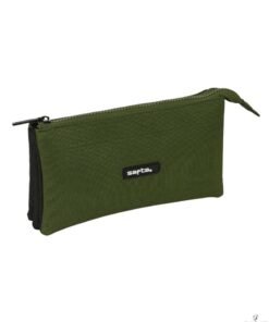 Trousse SAFTA Dark forest Black Green Triple compartiments