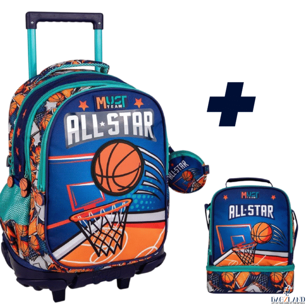 PACK Roulette 2 PIECES MUST ALL STAR BASKETBALL 45 cm