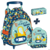 PACK Roulettes 3 pieces creche MUST Excavator 31 cm