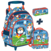 PACK Roulettes 3 pieces creche MUST Soccer Player Animals 31 cm