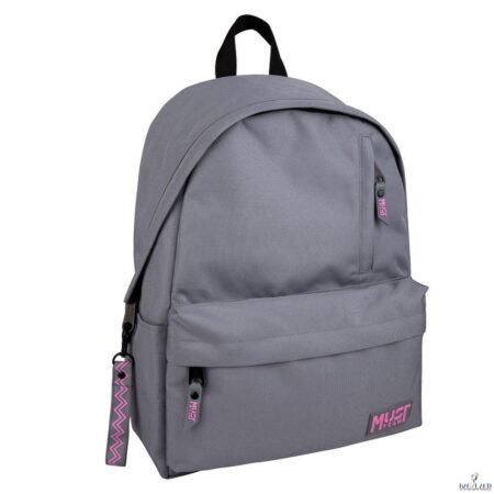 Sac a Dos MUST Classique Monochrome Grey pink 42 cm