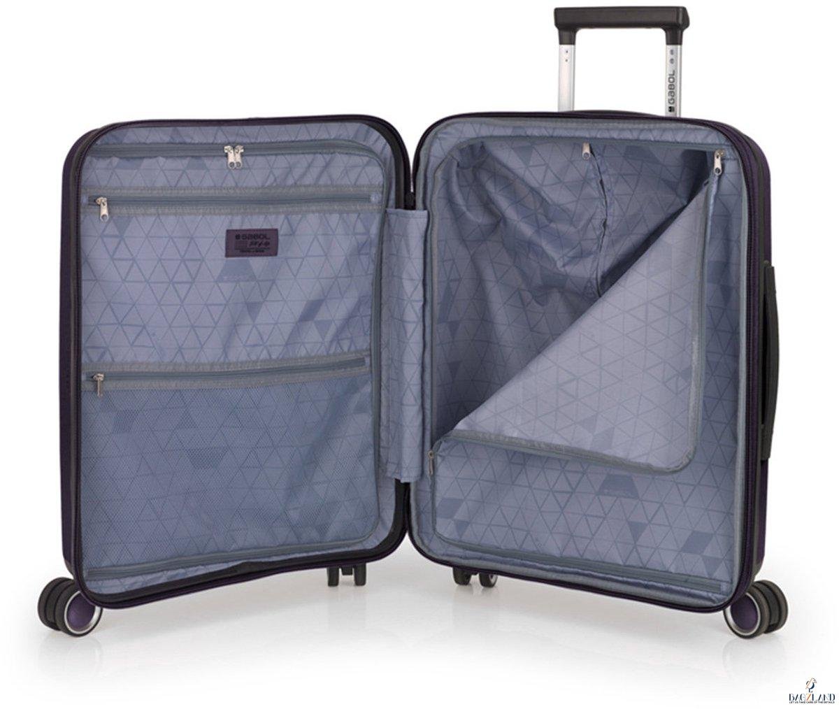 Valise cabine BROOKLYN avec poche pour ordinateur portable VIOLET – Image 3