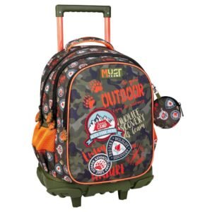 Cartable a roulettes MUST Adventure 45 cm