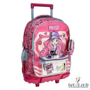 Cartable a roulettes MUST Off Line 45 cm