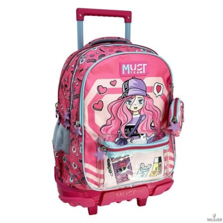 Cartable a roulettes MUST Off Line 45 cm