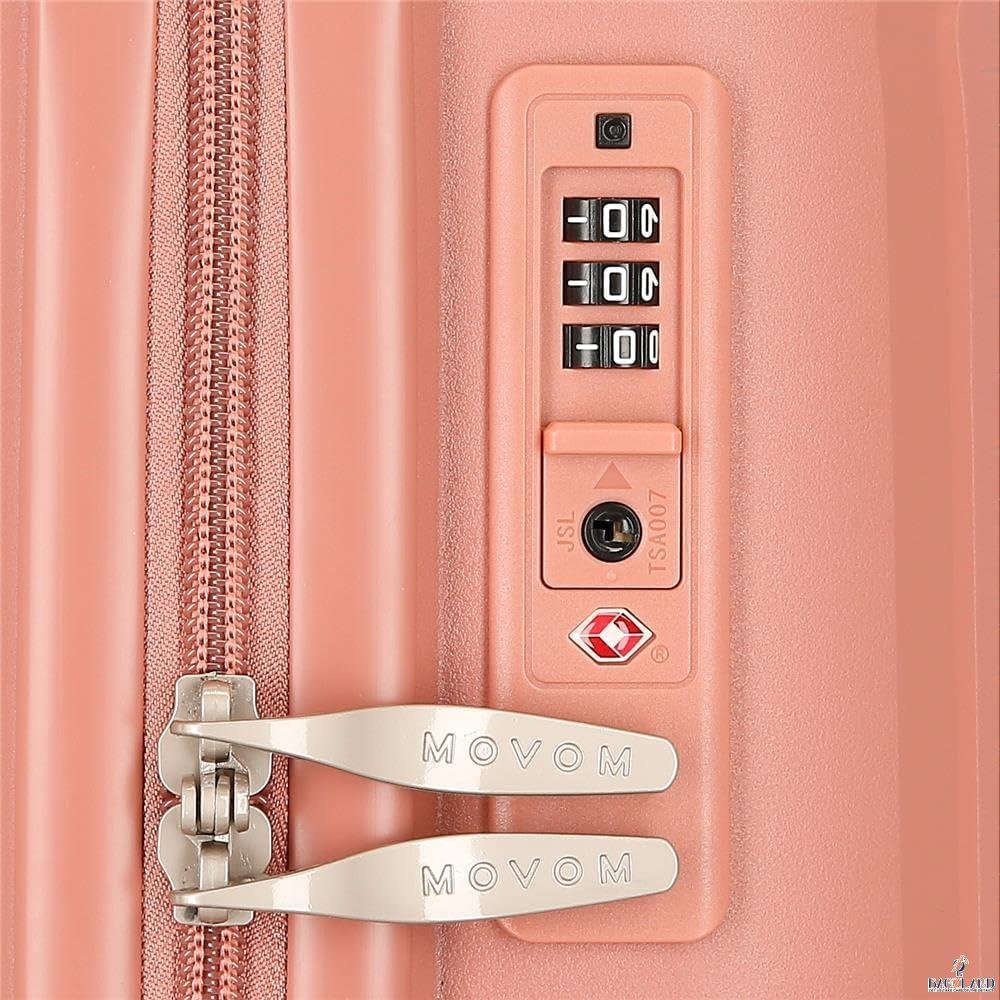 Valise Cabine S Extensible Movom Inari ROSE – Image 2