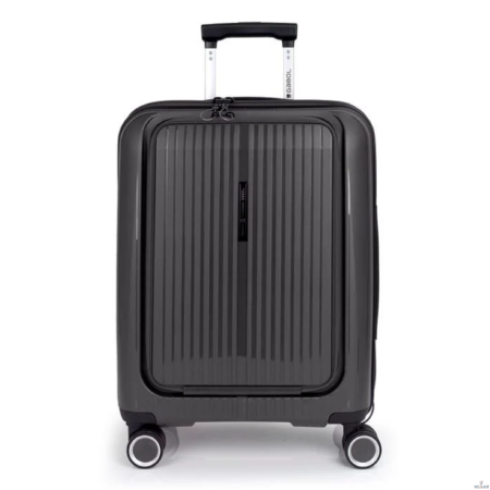 Valise cabine BROOKLYN avec poche pour ordinateur portable GRIS