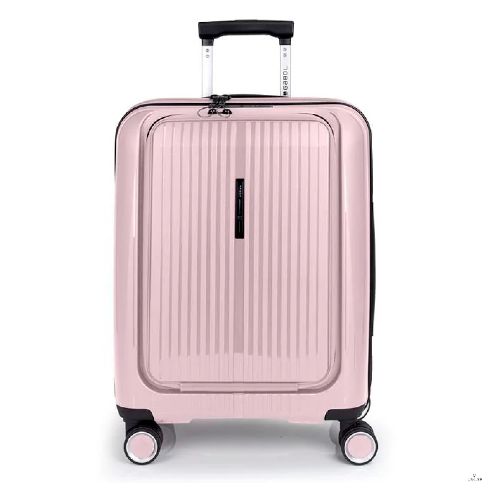 Valise cabine BROOKLYN avec poche pour ordinateur portable ROSE