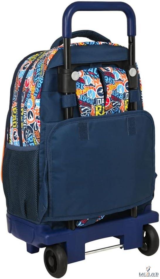 Cartable a roulettes Safta Hot Wheels CHALLENGE 45 cm – Image 4