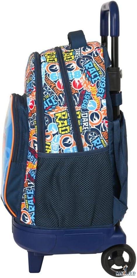 Cartable a roulettes Safta Hot Wheels CHALLENGE 45 cm – Image 3