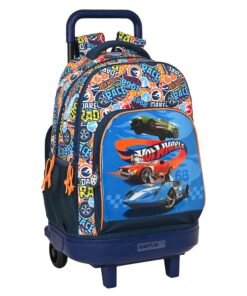 Cartable a roulettes Safta Hot Wheels CHALLENGE 45 cm