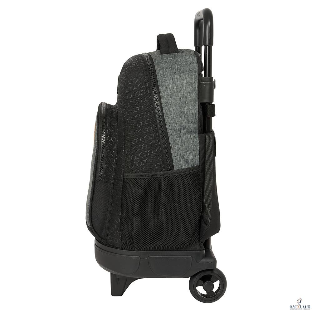 Cartable a roulettes SAFTA Blackfit old school 45 cm – Image 2