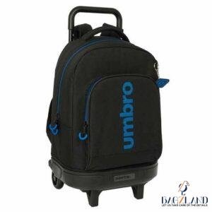 Cartable a roulettes SAFTA umbro jet black 45 cm