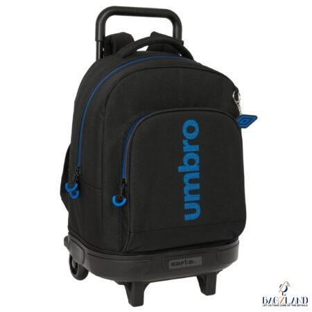 Cartable a roulettes SAFTA umbro jet black 45 cm