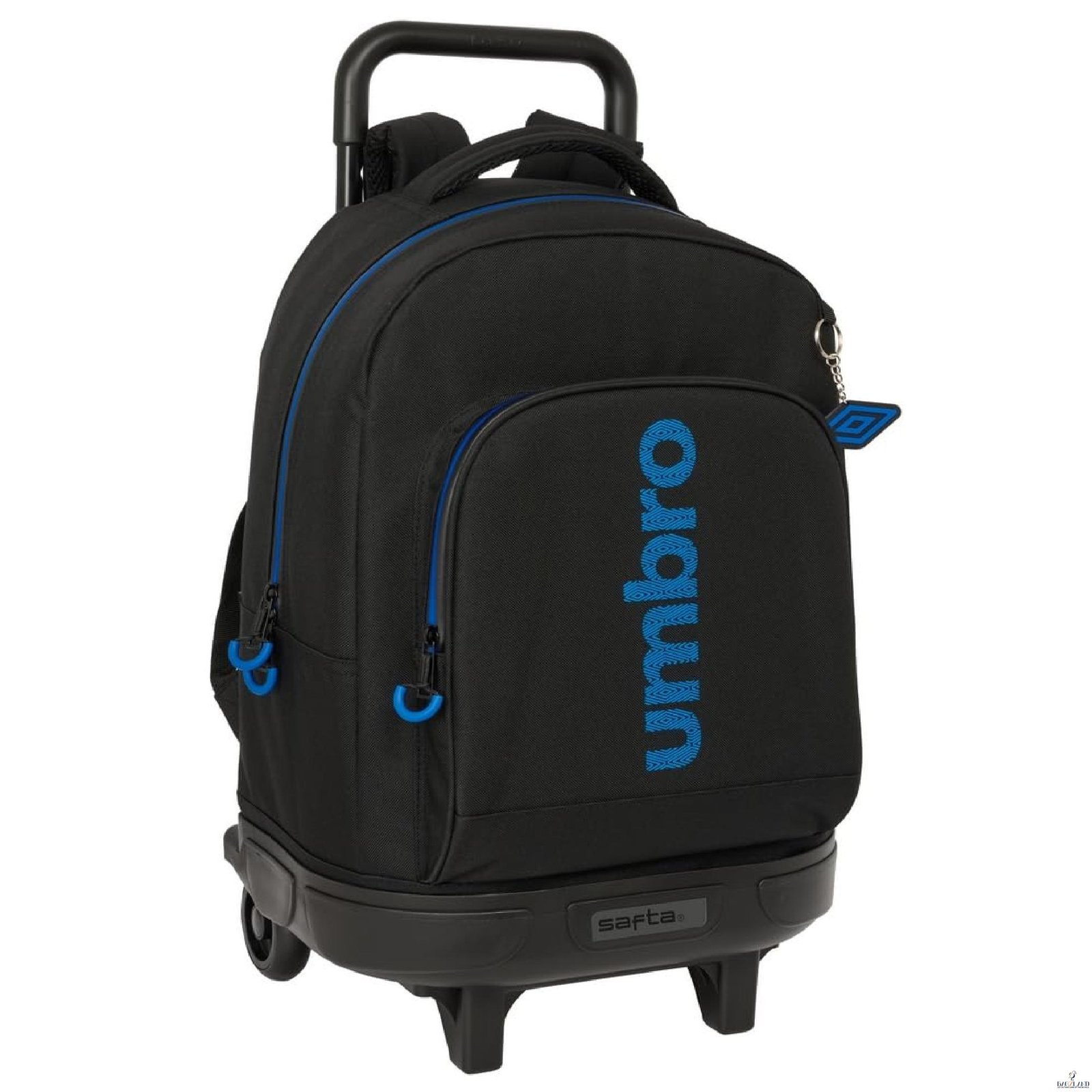 Cartable a roulettes SAFTA umbro jet black 45 cm