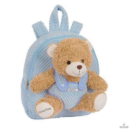 Sac à dos creche OURS bleu pastel