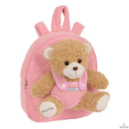 Sac à dos creche OURS rose
