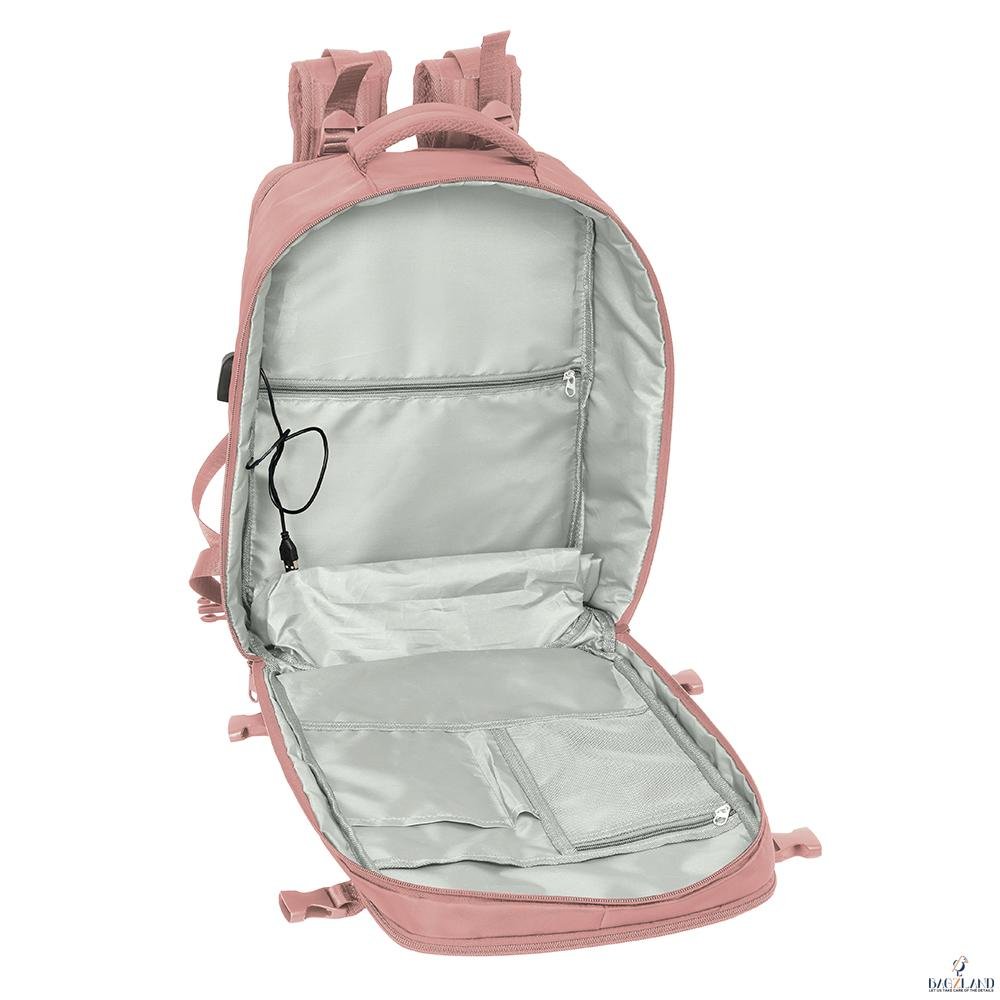 SAC A DOS PC VOYAGE SAFTA rosa 15,6'' – Image 2