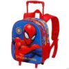 Cartable a roulettes Creche 3D SPIDERMAN Leader 34cm