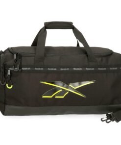 SAC DE SPORT REEBOK Berlin yellow black 55 cm